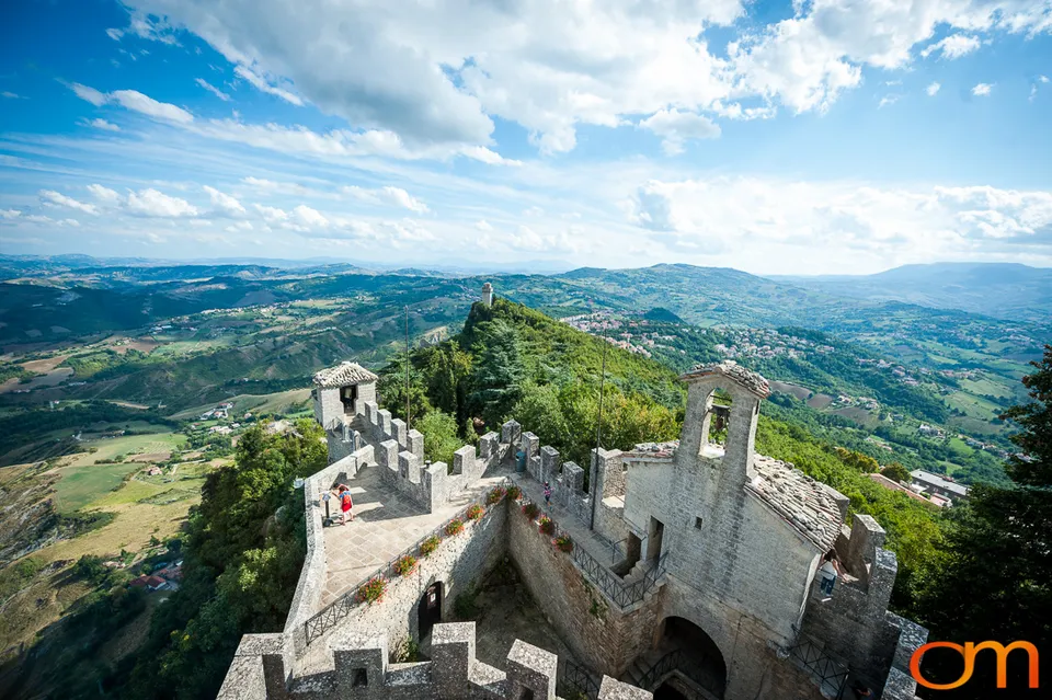 The Three Towers of Mount Titano