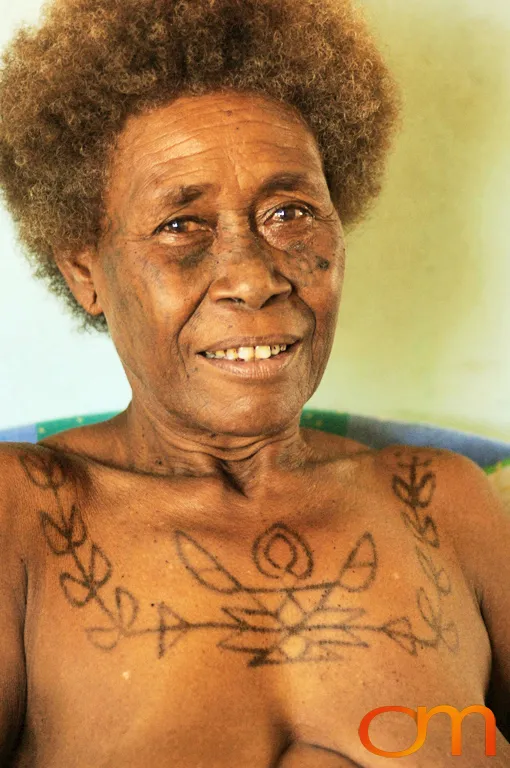Traditional Tattoos of Langa Langa Lagoon