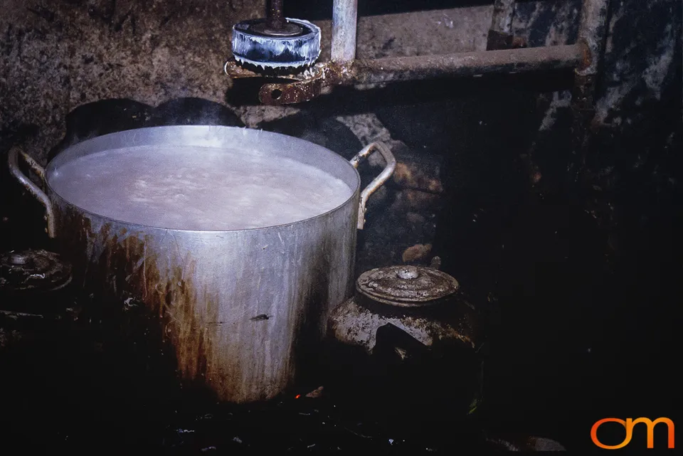 Making Fresh Rice Noodles in Vietnam