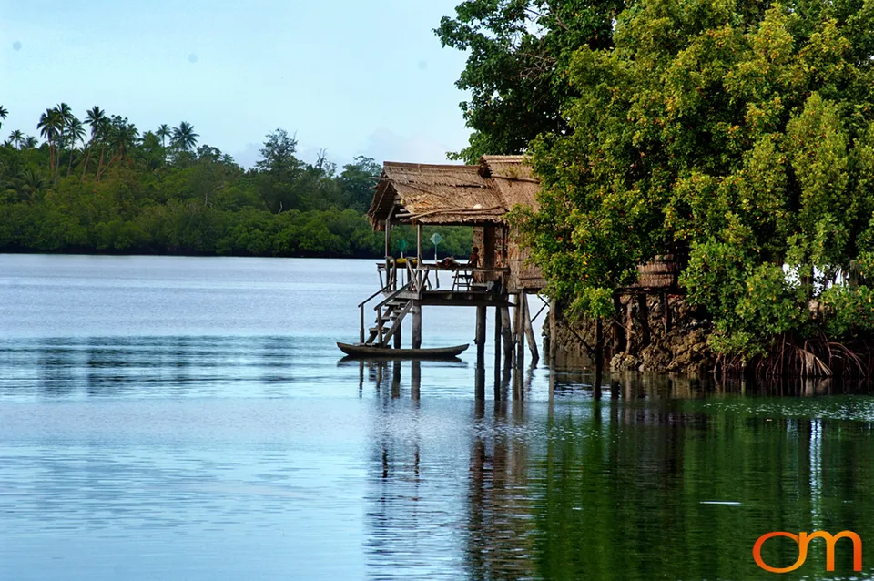 Life and Canoes in Langa Langa Lagoon