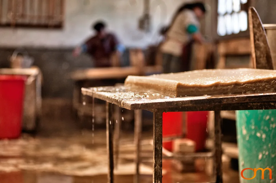 Traditional Bhutanese Papermaking