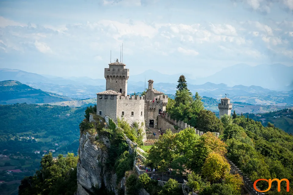 The Three Towers of Mount Titano