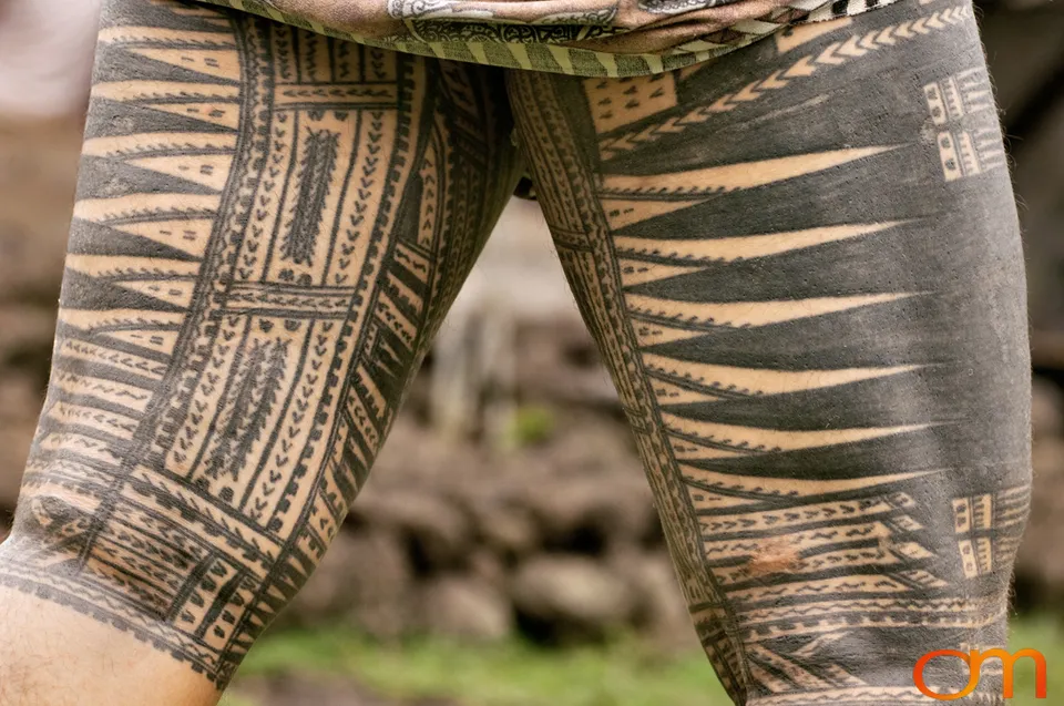 Samoan Peʻa: Traditional Male Tatau