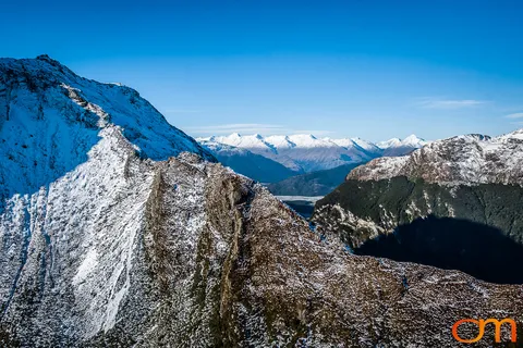 Fiordland National Park from the Air