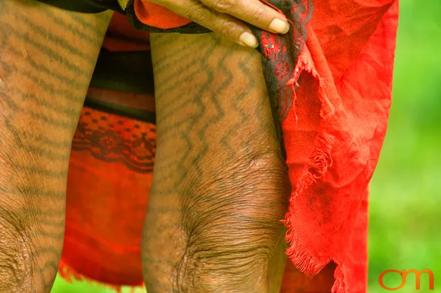 Traditional Women’s Tattoos of Ambae