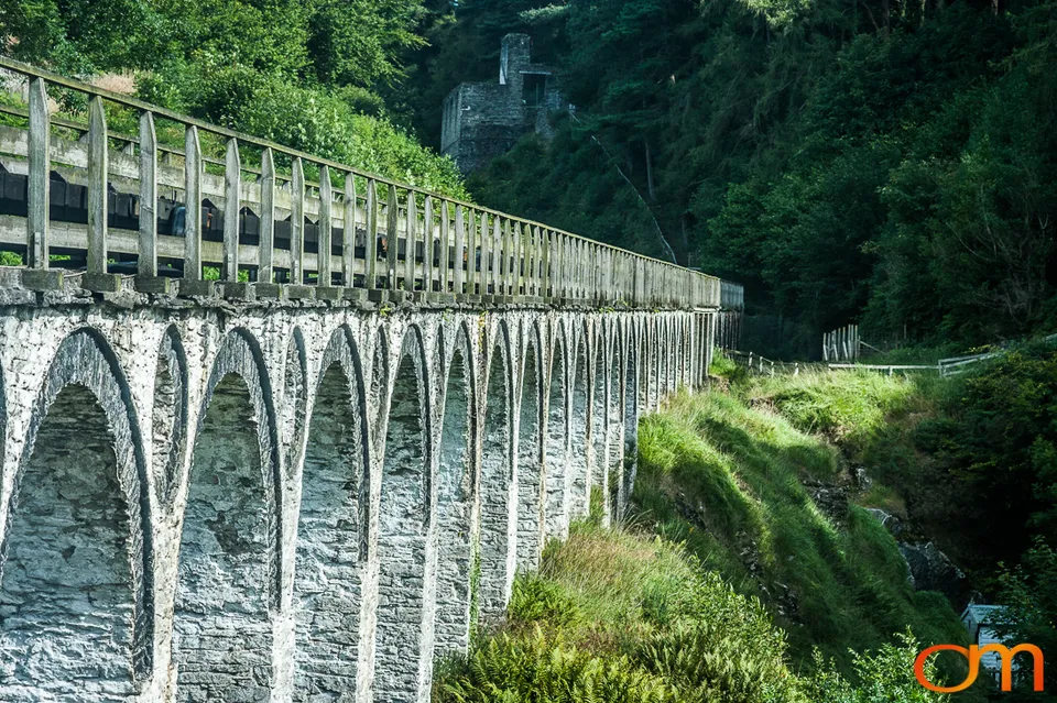 The Great Laxey Wheel and Mines Trail