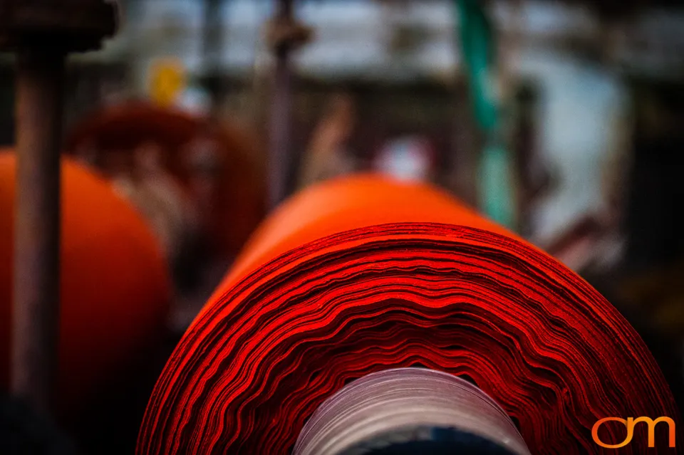 Textile Production and Hand Block Printing in Meerut, India