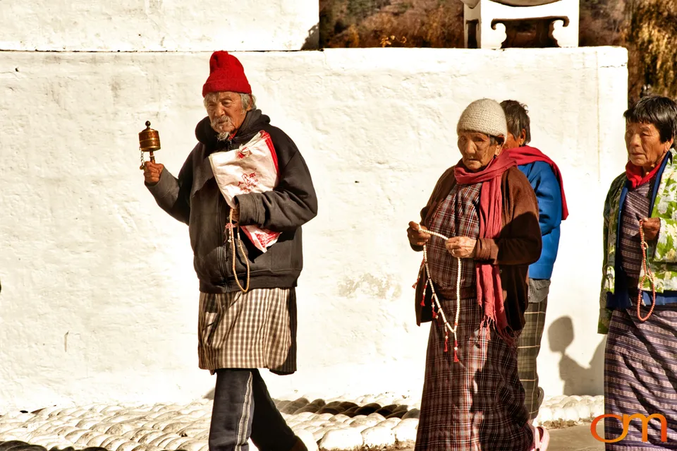 Prayer Wheels at Bhutan’s National Memorial Chorten