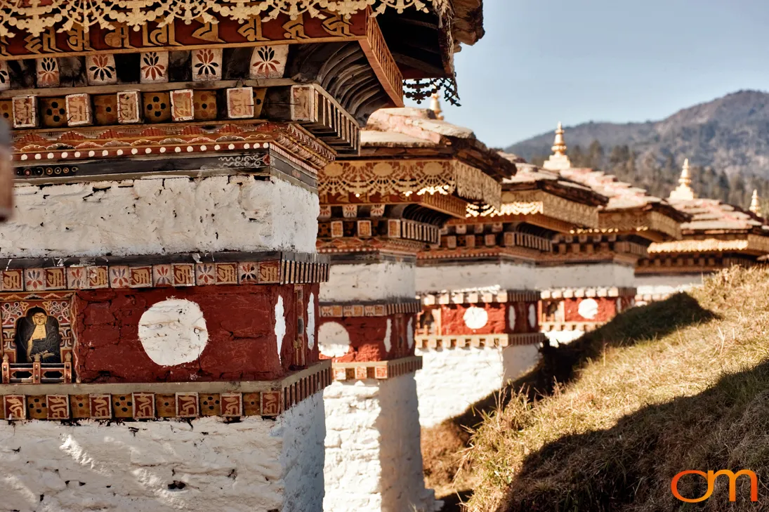 Dochula Pass and the Druk Wangyal Chortens