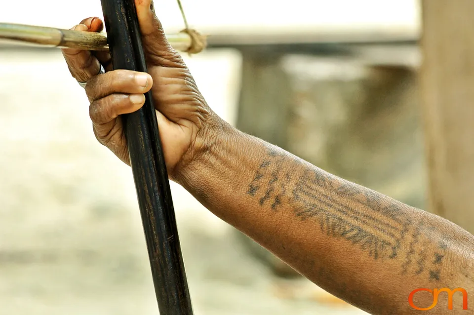 Traditional Tattoos of Langa Langa Lagoon