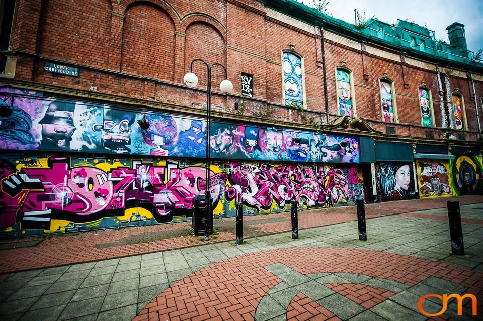 Belfast Street Art: North Street and the Cathedral Quarter