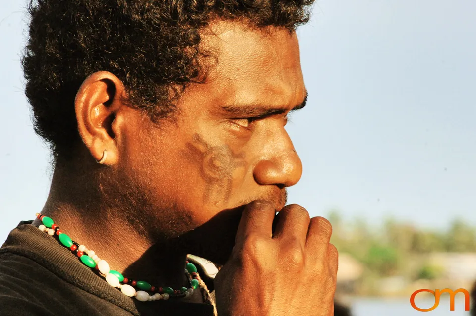 Facial Scarification in Langa Langa Lagoon