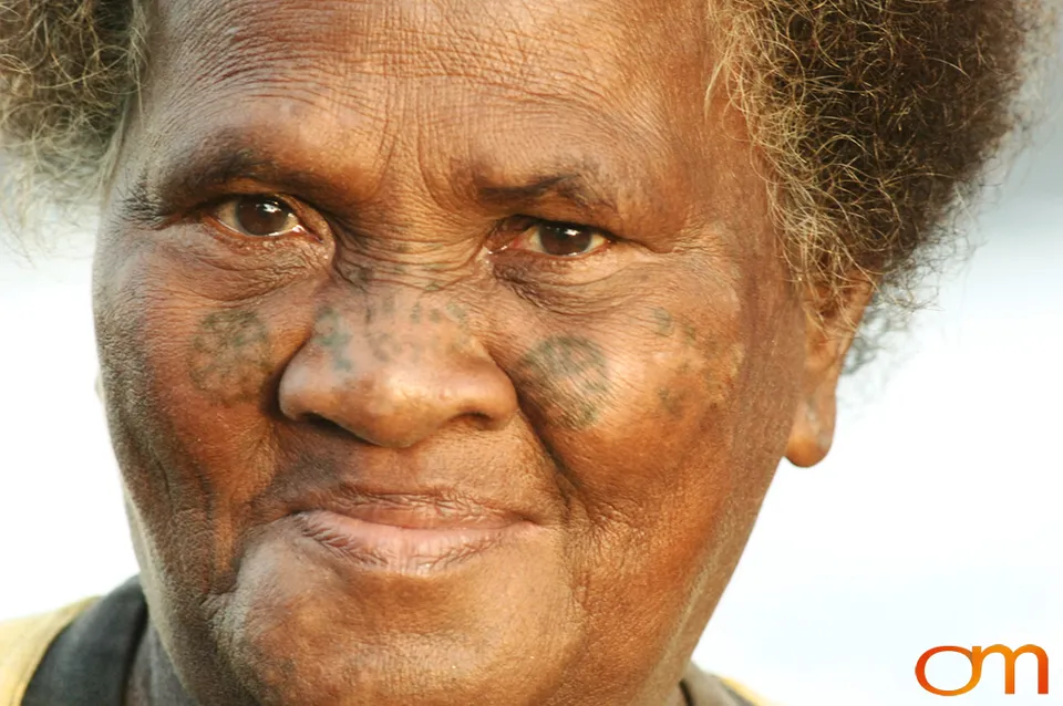 Traditional Tattoos of Langa Langa Lagoon