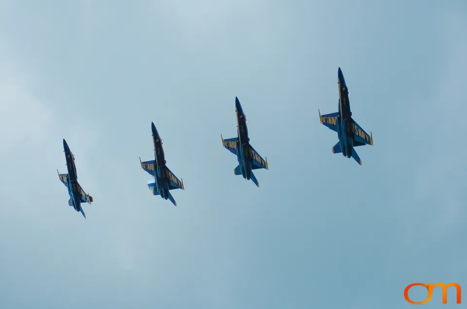 Blue Angels at the 2008 Chicago Air and Water Show