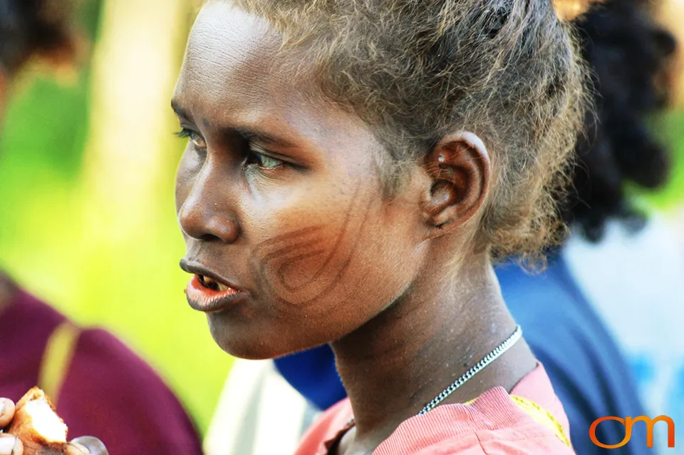 Facial Scarification in Langa Langa Lagoon