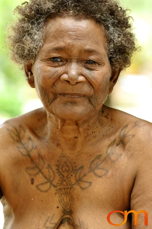 Traditional Tattoos of Langa Langa Lagoon