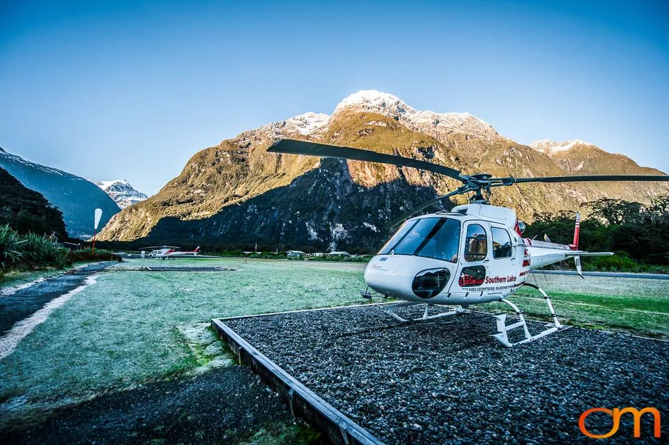 Fiordland National Park from the Air