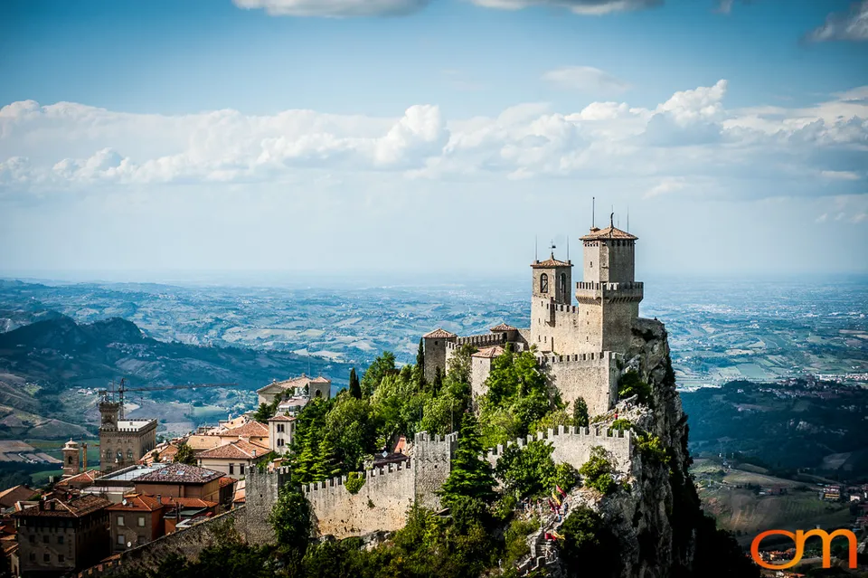 The Three Towers of Mount Titano