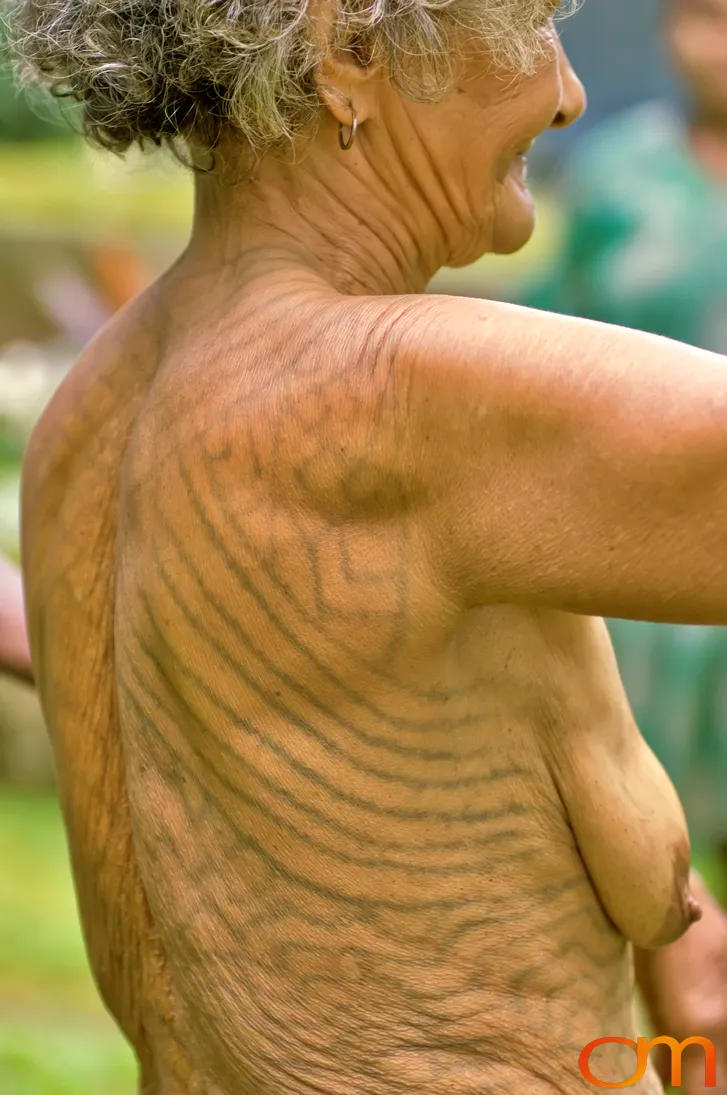 Traditional Women’s Tattoos of Ambae