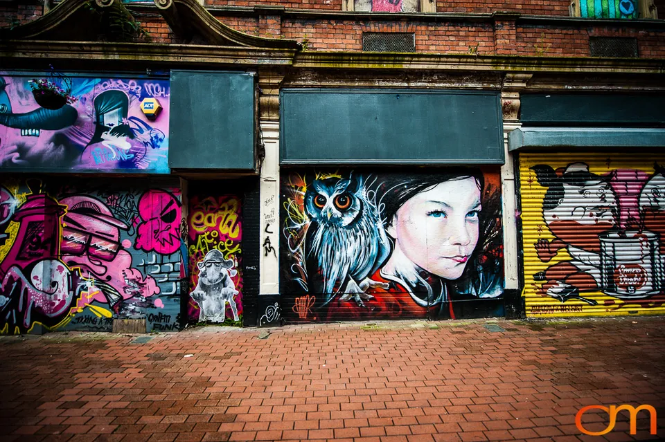 Belfast Street Art: North Street and the Cathedral Quarter
