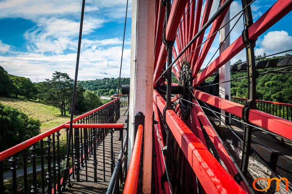 The Great Laxey Wheel and Mines Trail
