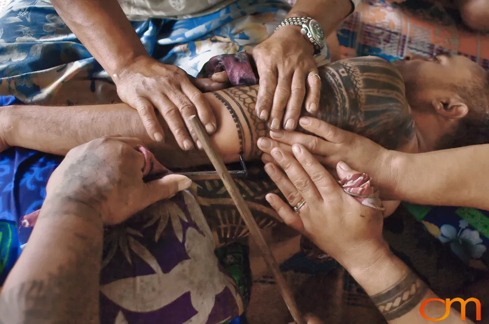 Samoan Peʻa: Traditional Male Tatau