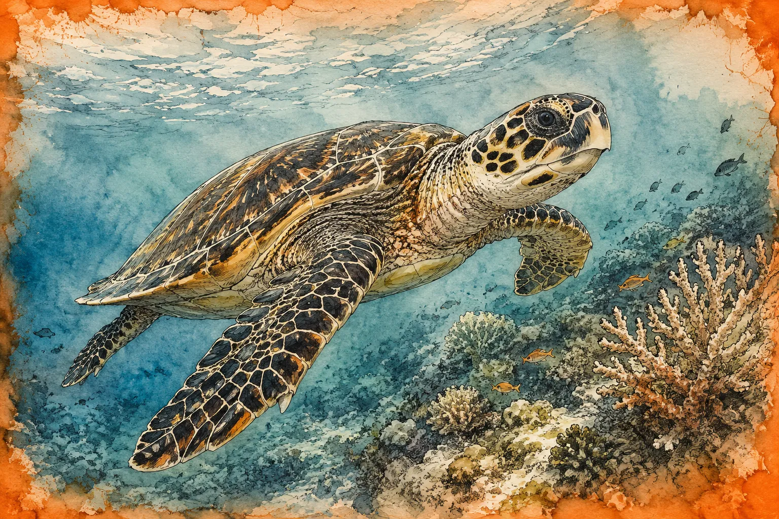 Hawksbill Turtle