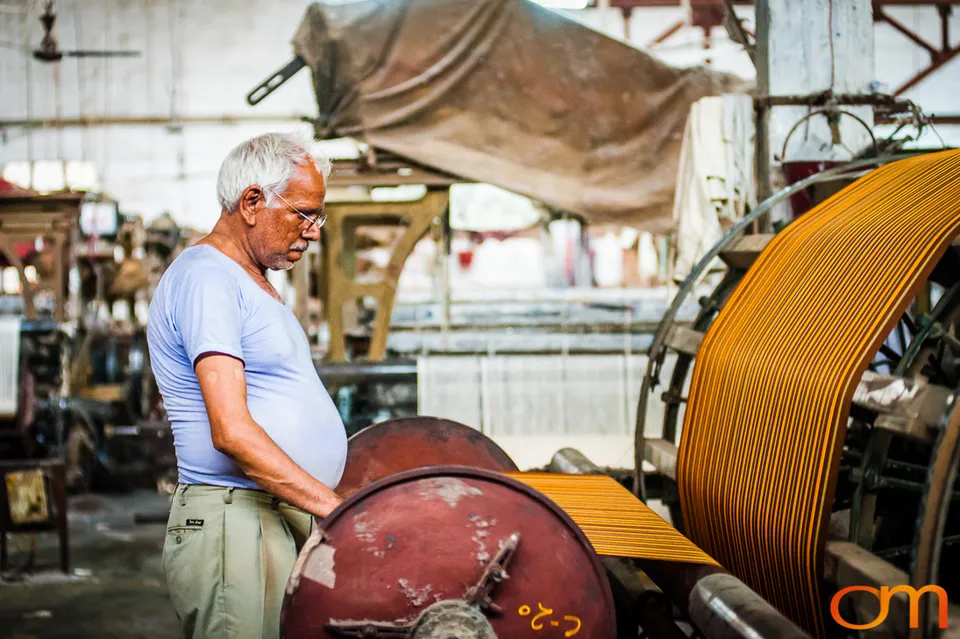 Textile Production and Hand Block Printing in Meerut, India