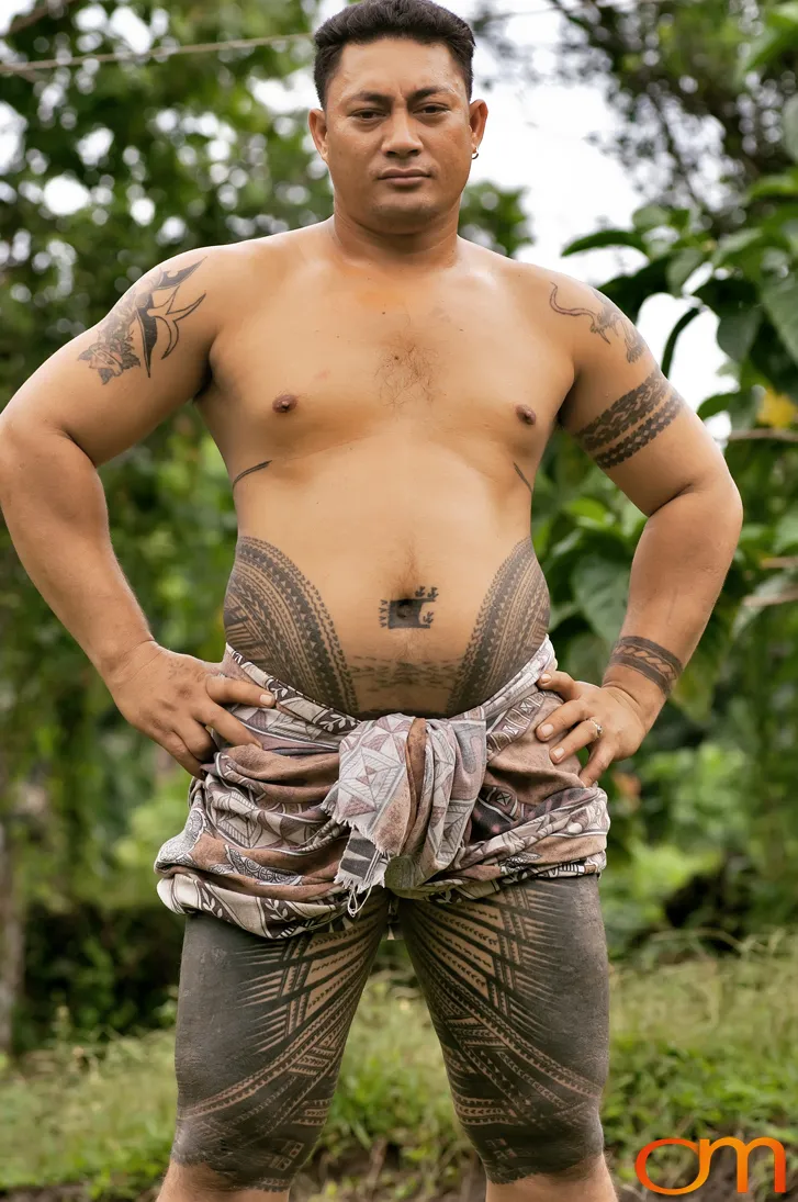 Samoan Peʻa: Traditional Male Tatau