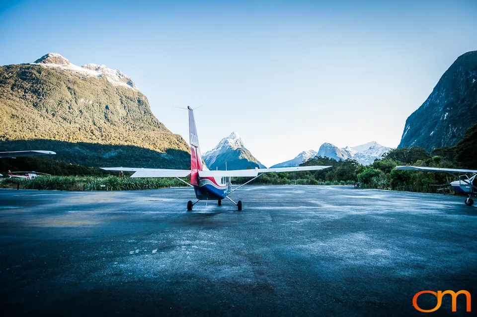 Fiordland National Park from the Air