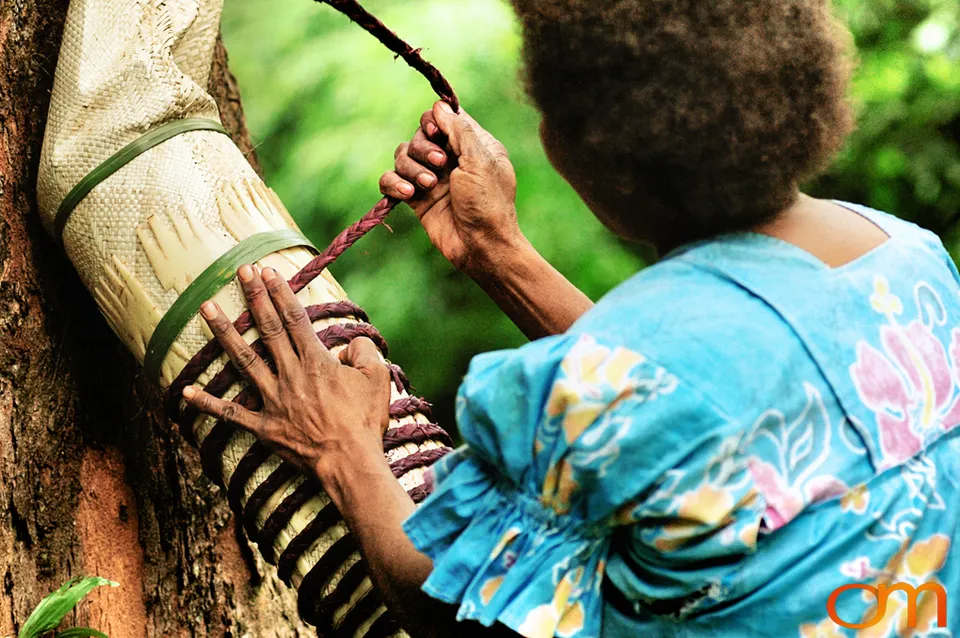 Traditional Mat Weaving on Ambae