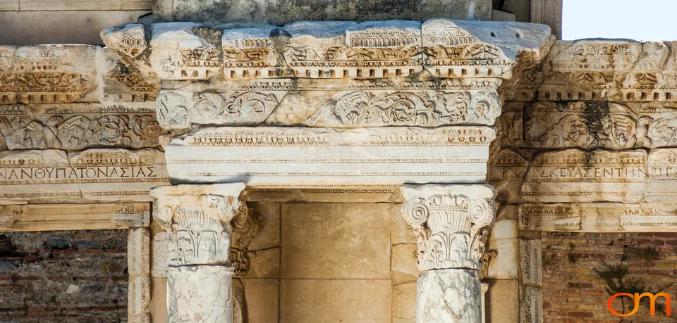 Ancient Marble Reliefs at Ephesus
