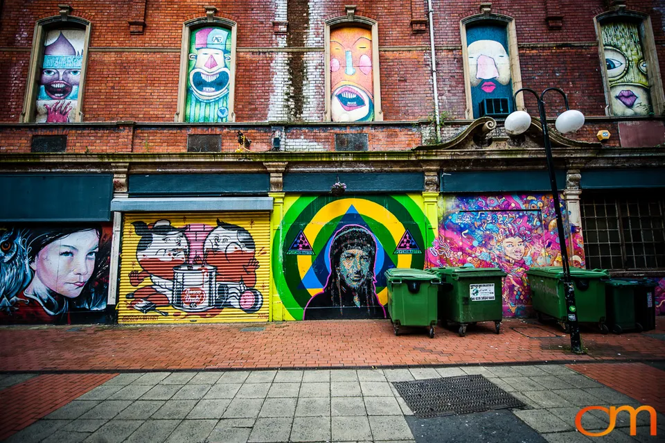 Belfast Street Art: North Street and the Cathedral Quarter
