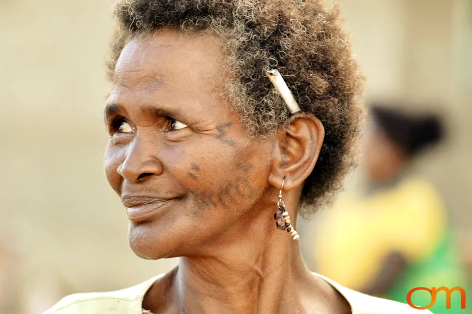 Traditional Tattoos of Langa Langa Lagoon