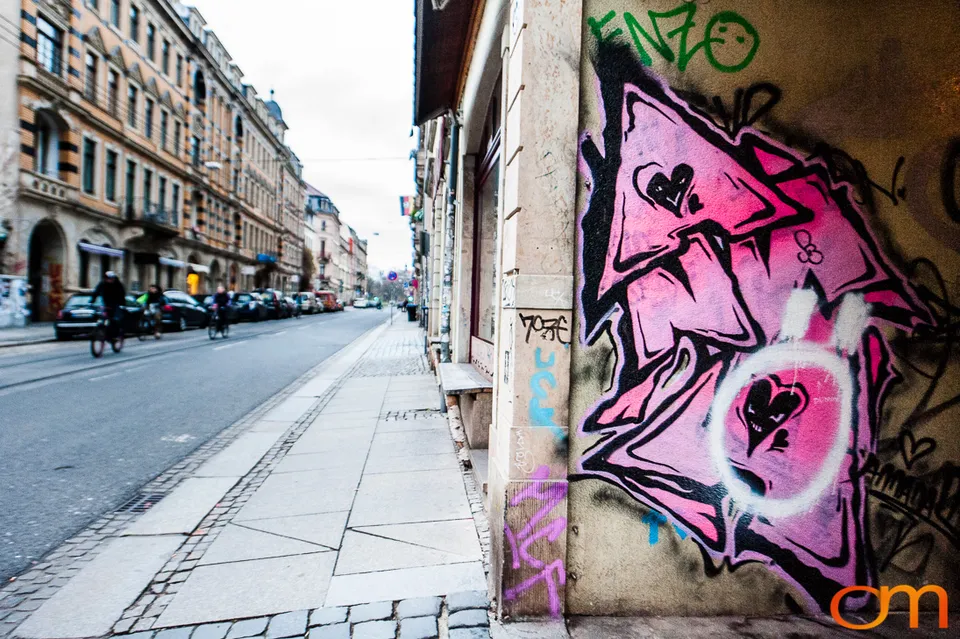Graffiti and Street Art in Dresden