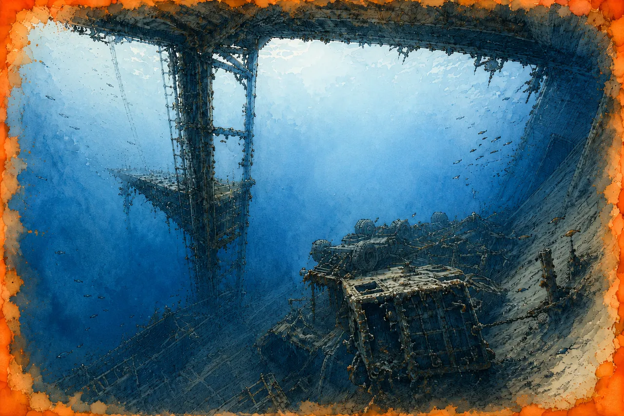 MS Zenobia Wreck