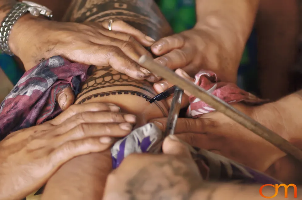 Samoan Peʻa: Traditional Male Tatau