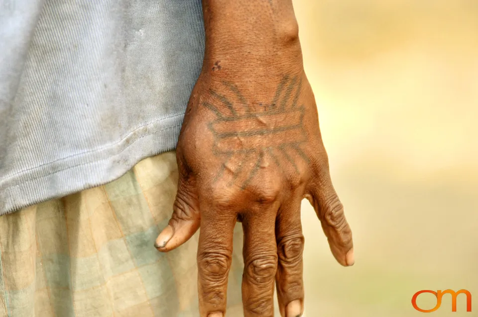 Traditional Tattoos of Langa Langa Lagoon