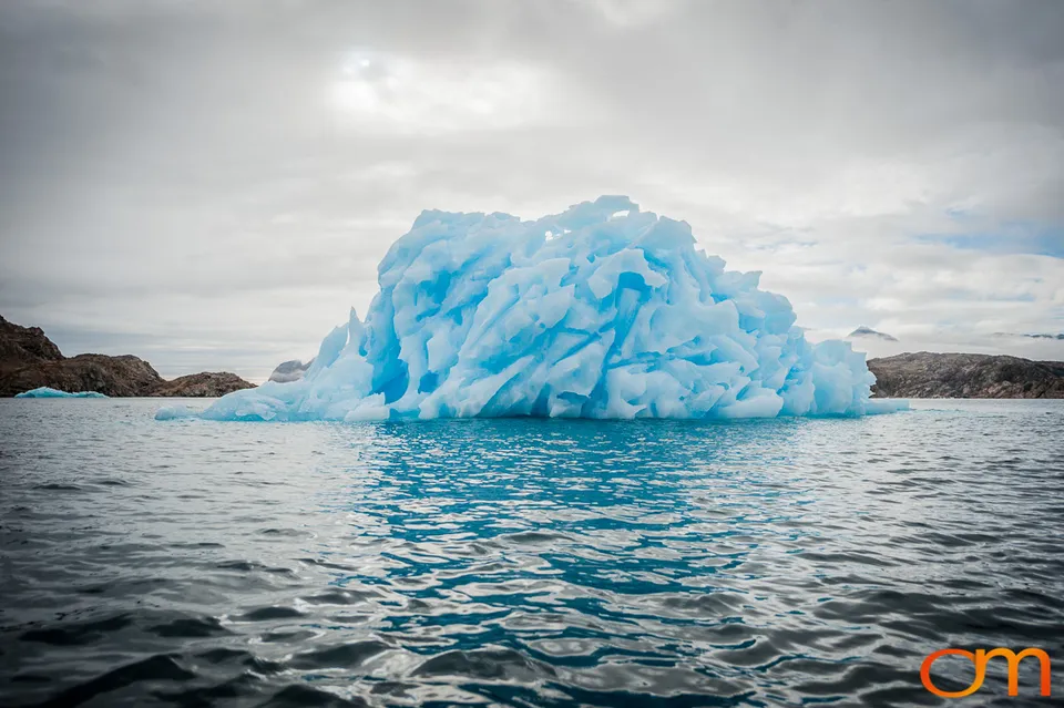 Glaciers and Icebergs of East Greenland