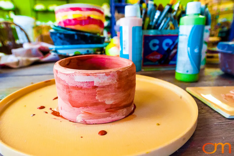 Western Raku Pottery Firing