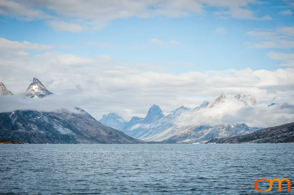 Glaciers and Icebergs of East Greenland