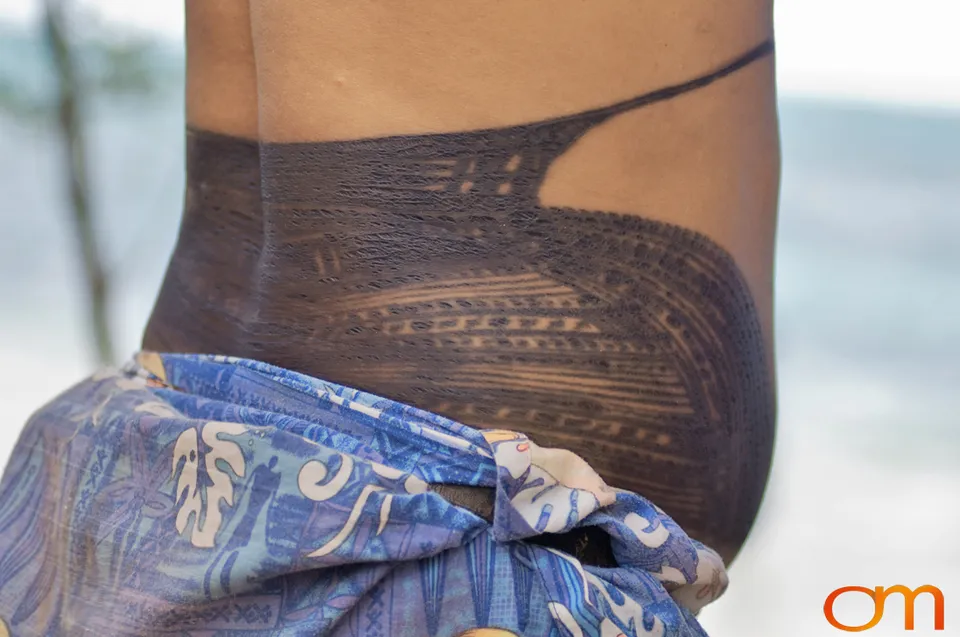 Samoan Peʻa: Traditional Male Tatau