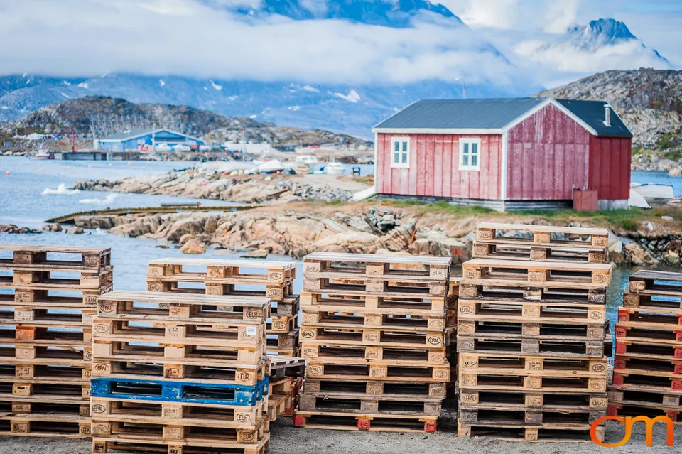 Village Life in Kuummiit, Greenland