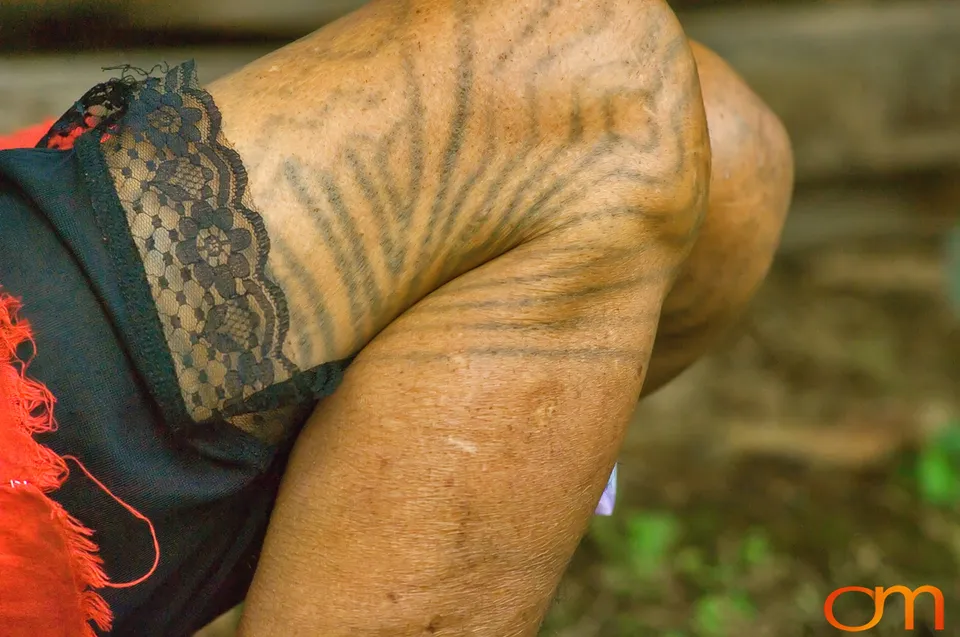 Traditional Women’s Tattoos of Ambae