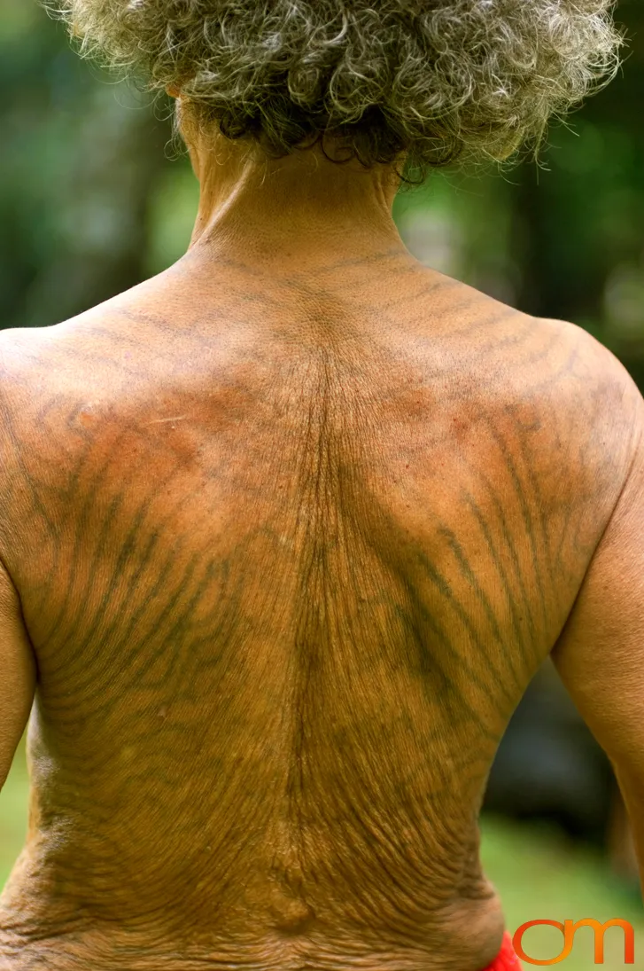Traditional Women’s Tattoos of Ambae