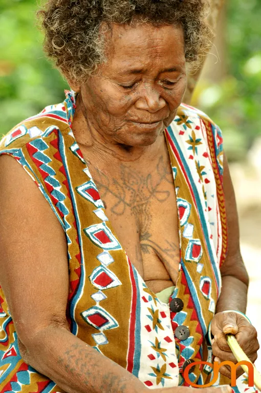 Traditional Tattoos of Langa Langa Lagoon