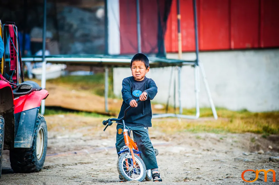 Village Life in Kuummiit, Greenland