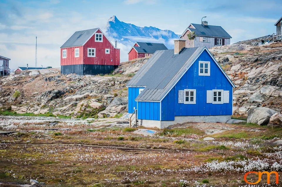 Village Life in Kuummiit, Greenland
