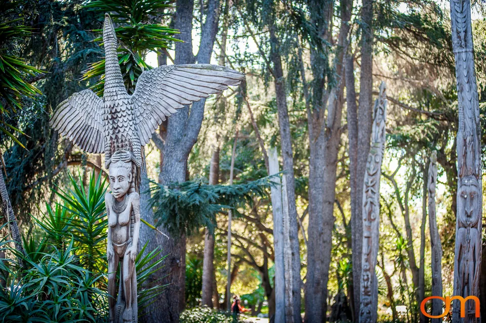 Papua New Guinea Sculpture Garden at Stanford University