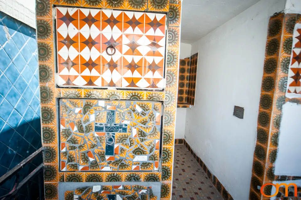 Tiled Tombs of Pointe-Noire Cemetery
